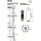 EL84 JJ (6BQ5) Electronic - Daten und Sockelbelegung
