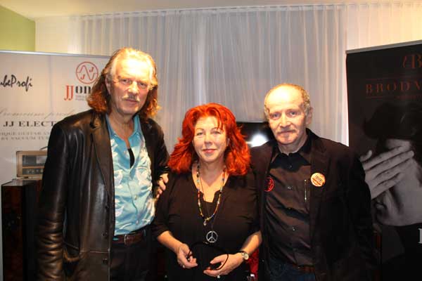 Hans und Milica Theessink mit TubeProfi Robert Losonci